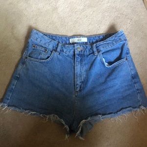 Top Shop Motto Mom Shorts